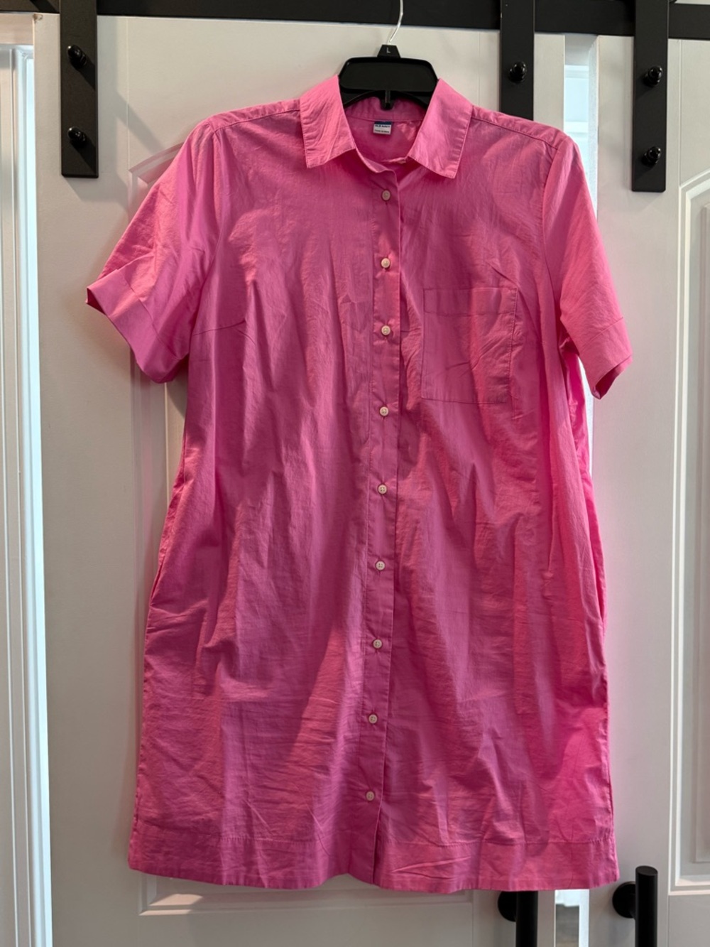 Old navy pink shirt dress